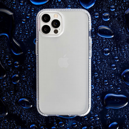 Carcasa Survivor con alta protección para iPhone 13 Pro en color transparente